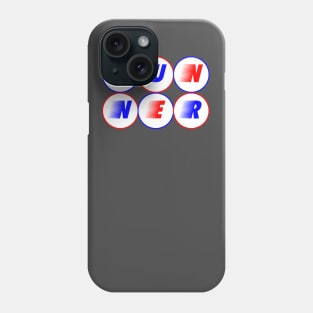 USA Runner - Stacked Letters Phone Case