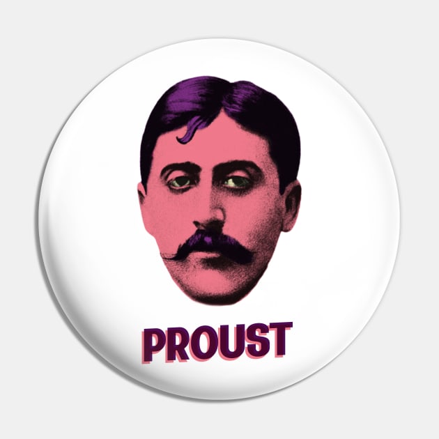 proust Pin by undergroundnotes