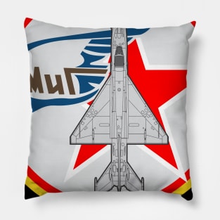 MiG 21 Fishbed - Soviet Pillow