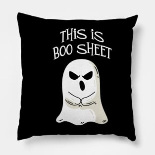 This Is Boo Sheet - Halloween Boo Boo Sheet Ghost Costume Pillow