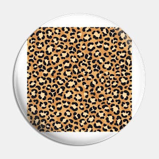 Leopard print design Pin