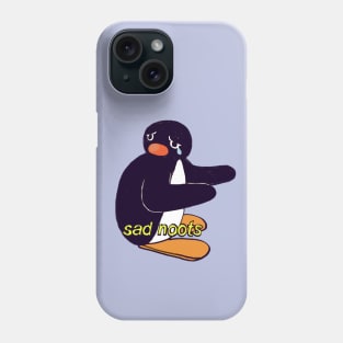 sad noot penguin meme / pingu Phone Case