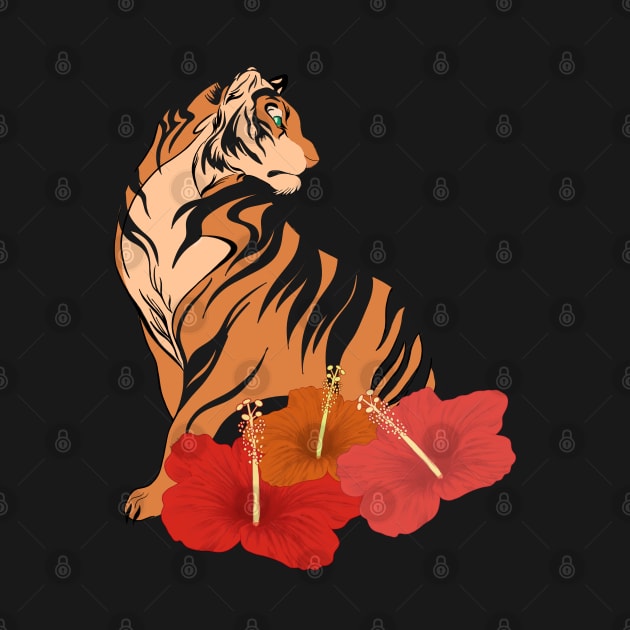 tiger hibiscus by UrbaneWanderlust