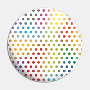 polka dot colorful Pin