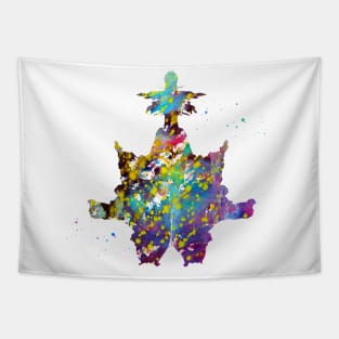 Rorschach inkblot test Tapestry