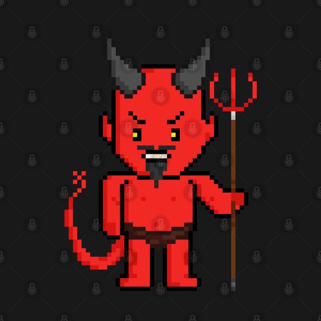 Pixel Monster Devil by gkillerb