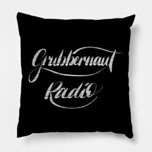 Grubbernaut Radio - Brick Wall Pillow