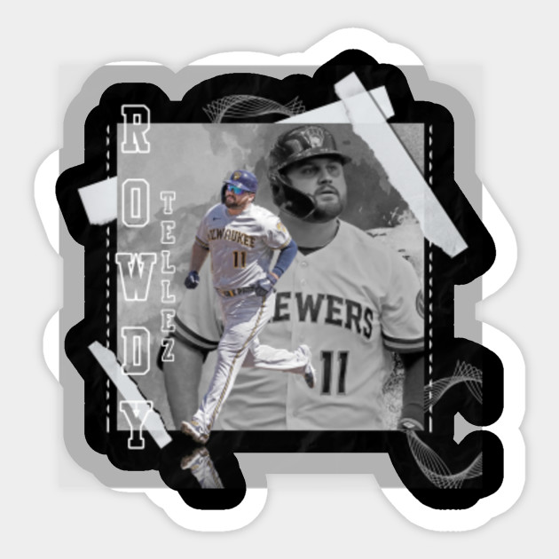 Milwaukee Brewers: Rowdy Tellez 2022 - Officially Licensed MLB Removable  Adhesive Decal