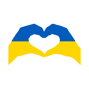 We Heart Ukraine Patriot Flag Series T-Shirt