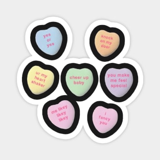 TWICE Candy Hearts Magnet