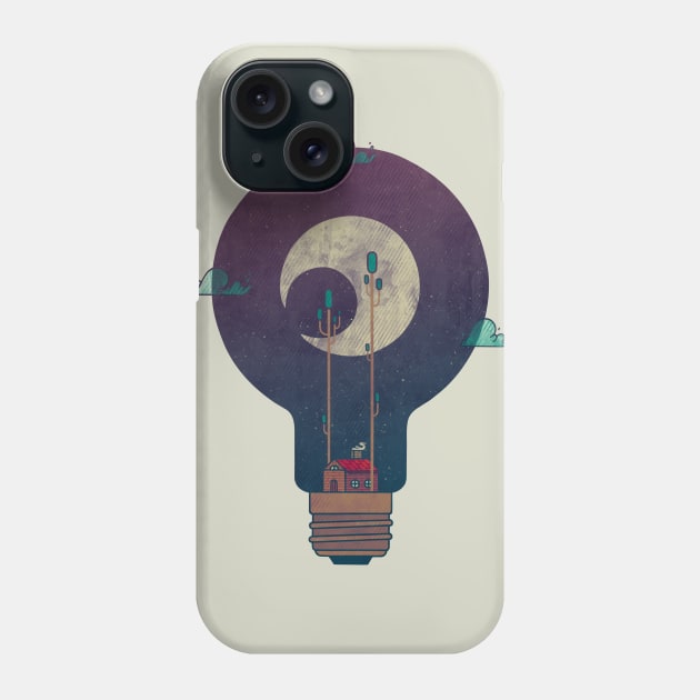 Nocturnal Pondering Phone Case by againstbound