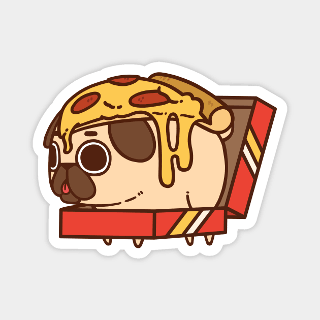 Pizza Puglie Magnet by Puglie Pug 