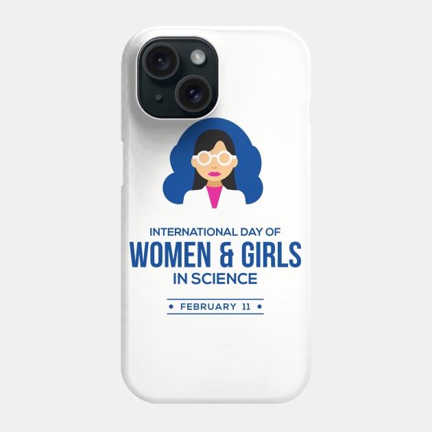 International Day of Women and Girls in Science Phone Case by BlackRose Store