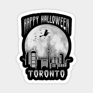 Happy Halloween Toronto Canada Magnet