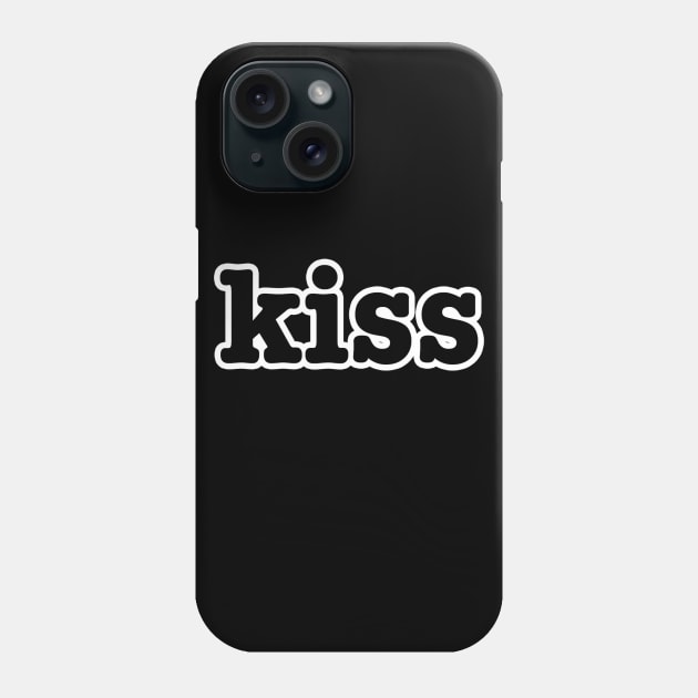 Kiss Phone Case by lenn