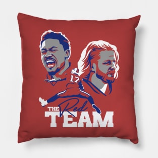 Buffalo Bills Red Color Rush Pillow