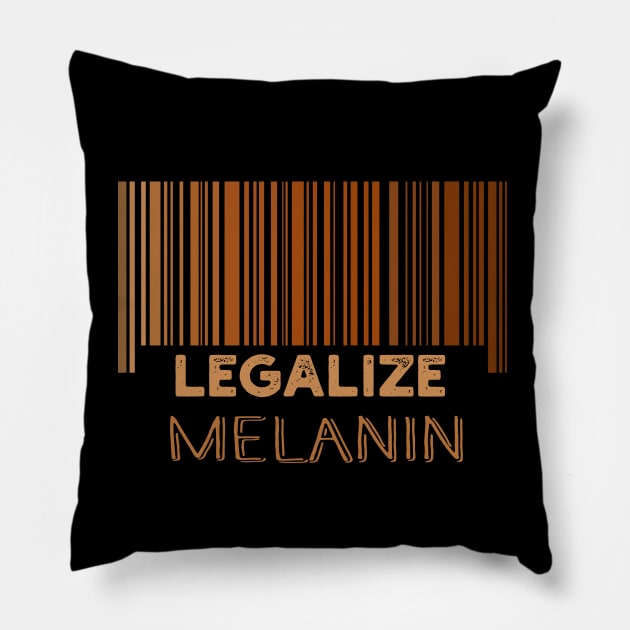 Legalize Melanin Pillow by Success shopping