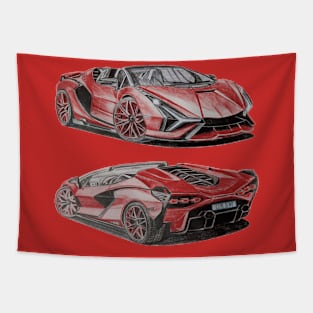 Lamborghini Tapestry