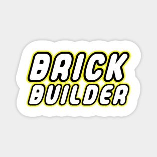 BRICK BUILDER, Customize My Minifig Magnet