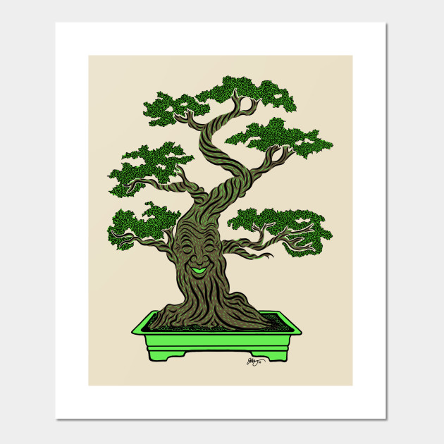 Mister Bonsai Bonsai Posters And Art Prints Teepublic Au