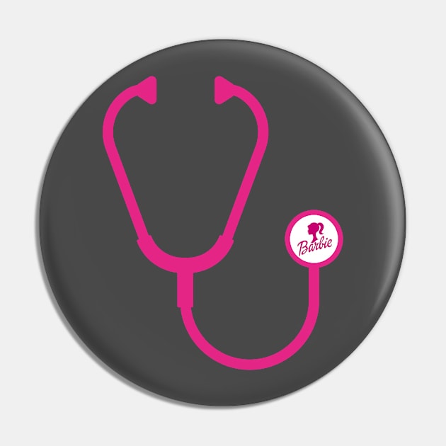 Barbie Stethoscope Pin by AashviPatel