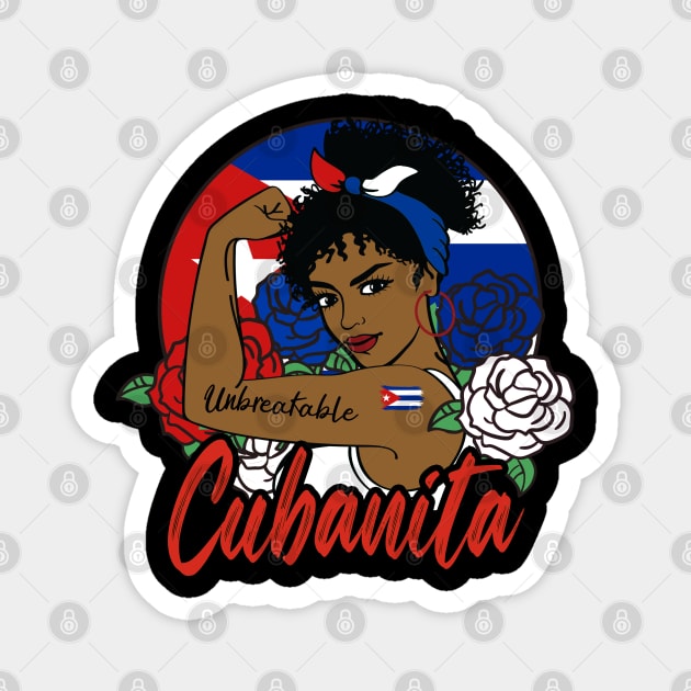 Cubanita Magnet by JayD World