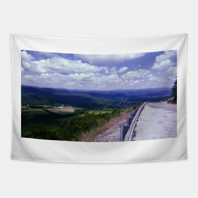 Mountainside Image Tapestry by KhanMiller24