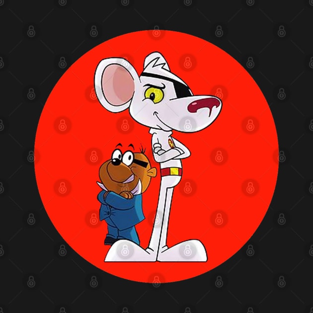 Danger mouse and Penfold Red by longford