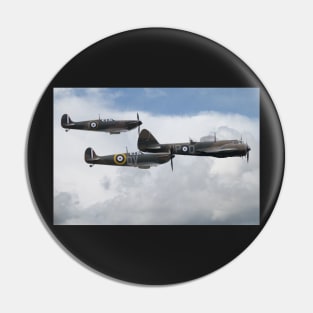 Spitfires and Bristol Blenheim Pin