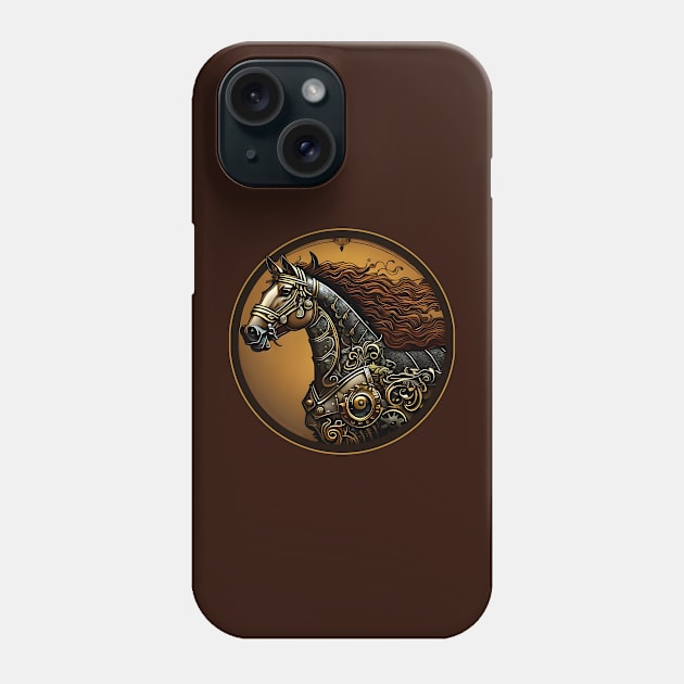 Mechanical Horse Phone Case by skyrocket