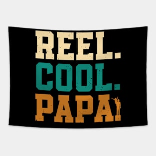 Reel Cool Papa Retro Gift for Father’s day, Birthday, Thanksgiving, Christmas, New Year Tapestry