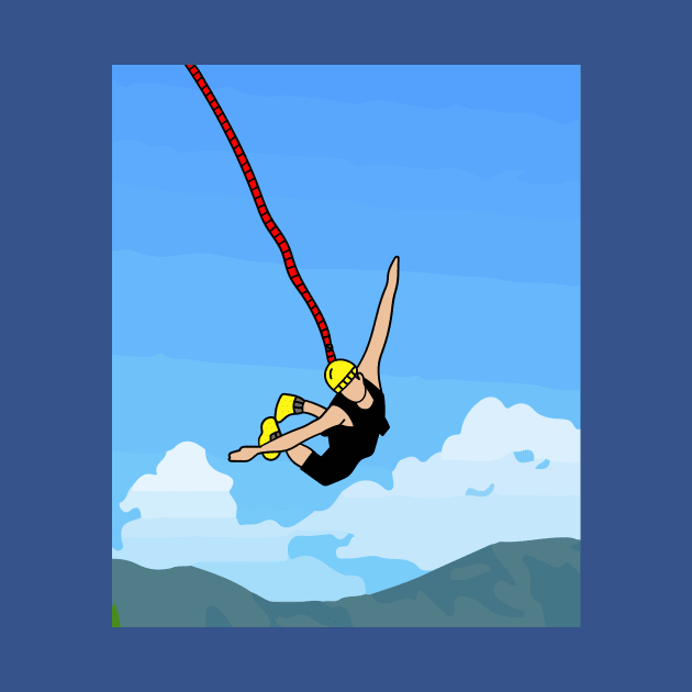 Bungee Jumping Jump To Freedom by flofin