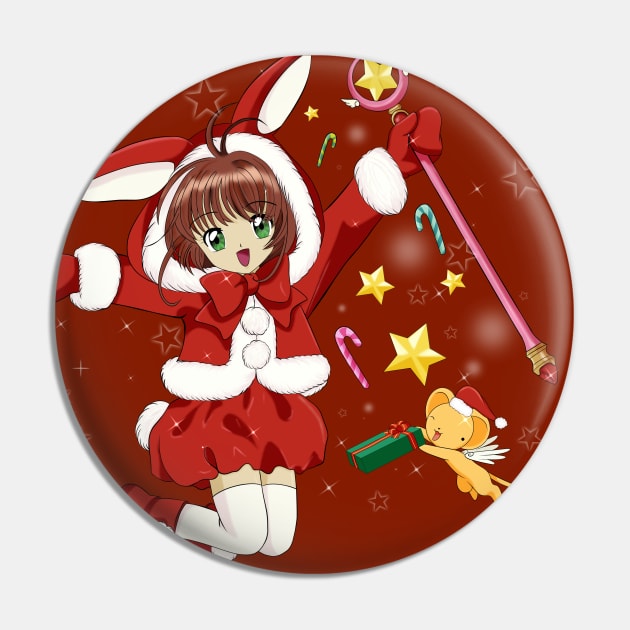 CardCaptor Sakura Christmas Pin by Nykos