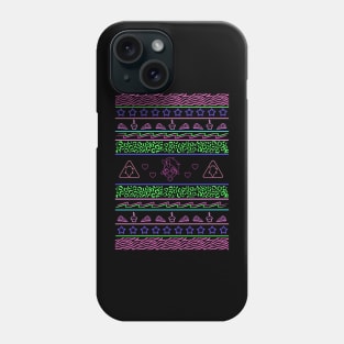 Glamrock Popstar Chicken Ugly Holiday Sweater Phone Case