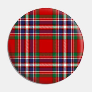 Clan MacFarlane Red Tartan Pin