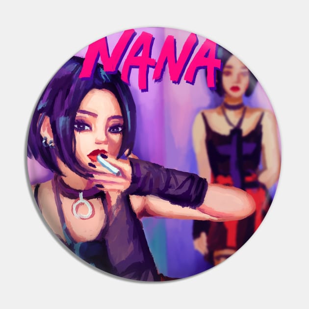 Nana Osaki Anime Fan art Pin by craftsanime