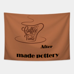 pottery coffee Tapestry