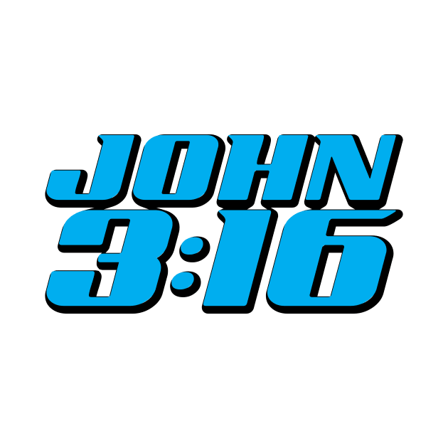 John 3:16 Bible Verse 2 White Version by Obedience │Exalted Apparel