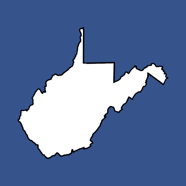 West Virginia - Blank Outline by loudestkitten