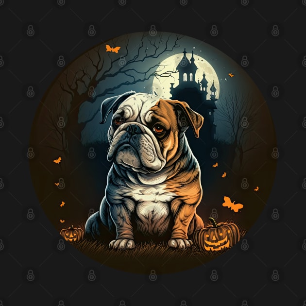 Halloween Bulldog by JayD World