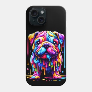 Colorful melting Dog  #4 Phone Case