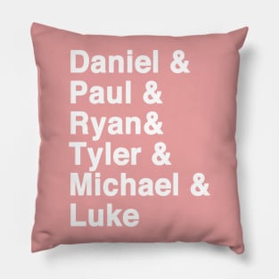 Hunks of Christmas Movies Part 1 Pillow