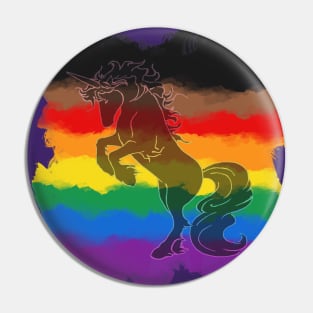 More Color More Pride Unicorn Pin