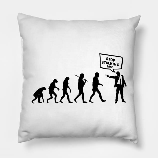 Evolution Stalker Pillow by SeijiArt