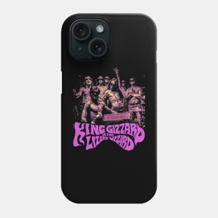 This is King Gizzard & Lizard Wizard Phone Case