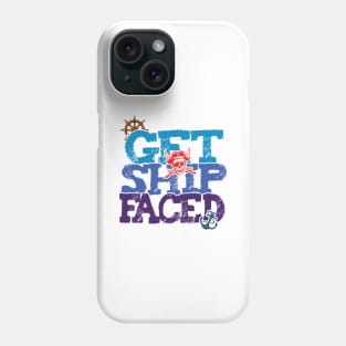 'Get Ship Faced Crossed Swords' Awesome Pirate Gift Phone Case