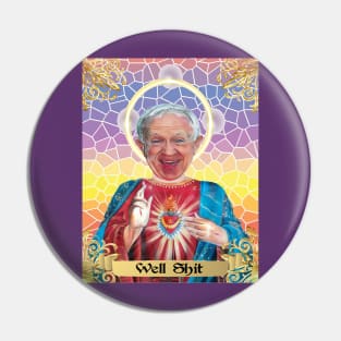 Funny Leslie Jordan Pin