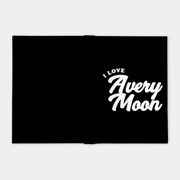 I Love Avery Moon Porn Star Notizblock Teepublic De