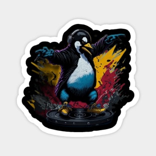 Penguin hip-hop Magnet