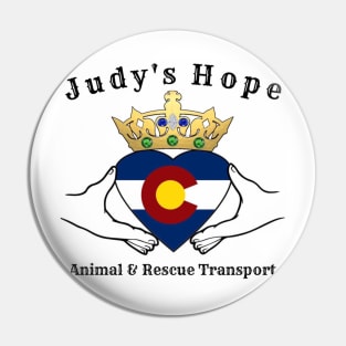 Judy's Hope Rescue T-Shirt Pin